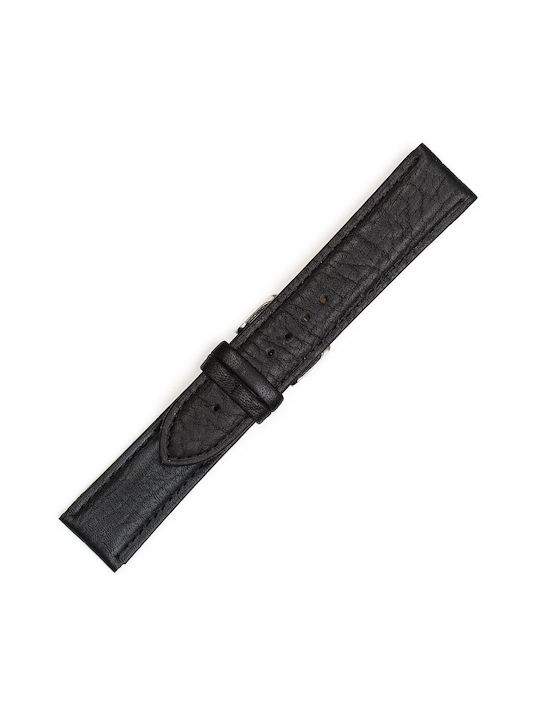 Leather Strap Black 12mm