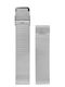 Vitopoulos Metallic-Armband Silber 10mm