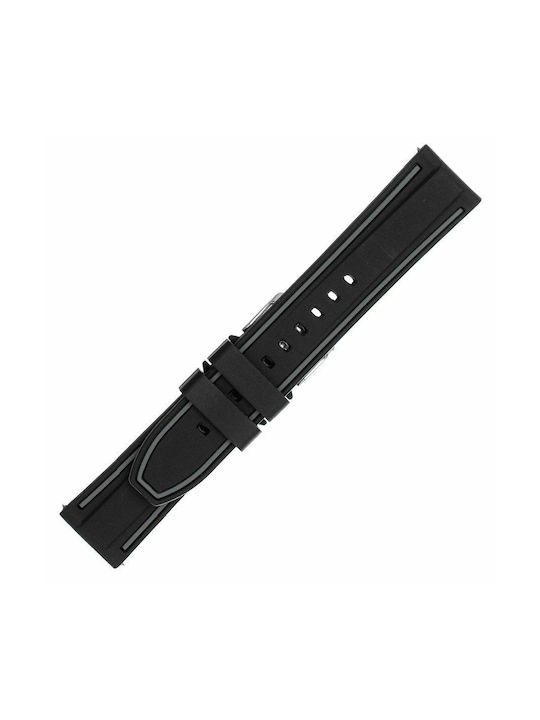 Rubber Strap Black 26mm