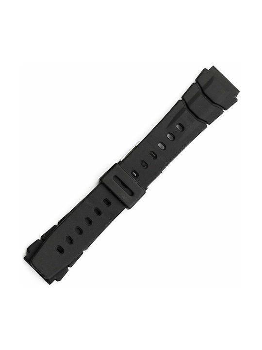 Rubber Strap Black 20mm