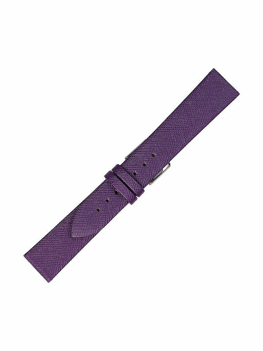 KOSTELO Leather Strap Purple 22mm