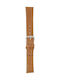 Leather Strap Tabac Brown 18mm