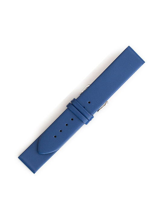 Lederriemen Blau 20mm