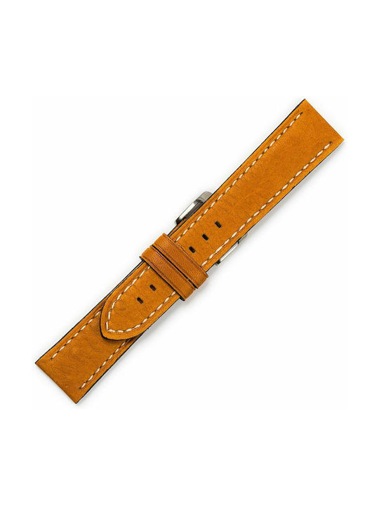 Leather Strap Brown 18mm