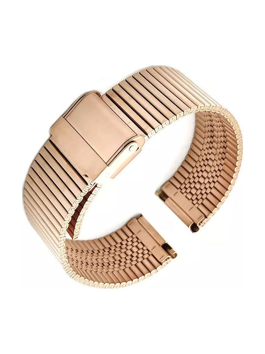 KOSTELO Metallic-Armband Rose Gold 22mm