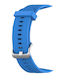 KOSTELO Gummi-Armband Hellblau 22mm