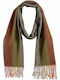 Women's Wool Scarf Khaki