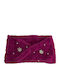 Women's Furry Neck Warmer Fuchsia