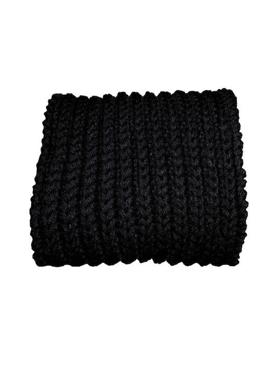 Women's Knitted Scarf Black