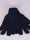 Marineblau Wolle Handschuhe