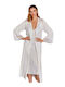 FMS Winter Women's Robe with Nightgown White Wanda