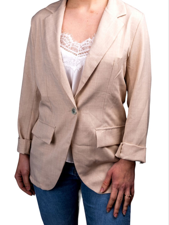 Remix Women's Blazer Beige