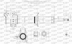 Open Parts Set Shock Absorbers 1pcs Open Parts Set Shock Absorbers 1pcs