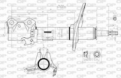 Open Parts Set Shock Absorbers 1pcs Open Parts Set Shock Absorbers 1pcs