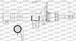 Open Parts Shock Absorber 1pcs for Volkswagen Golf