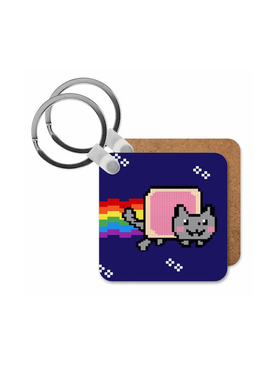 Keychain Portofel Lemn