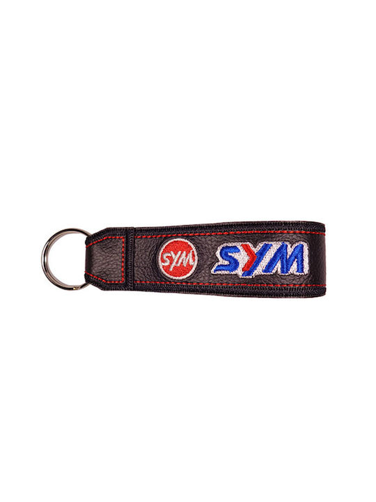 Keychain Leather Black