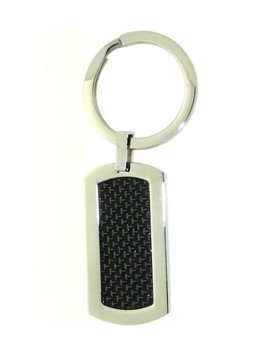 Keychain Metalic Argintiu