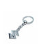 Keychain Metallic Silver