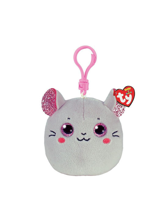 Fluffy Fabric Keychain Squishy