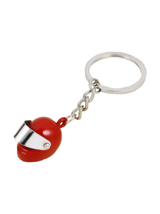 Lucrat manual Keychain Metalic Roșu