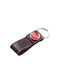 Keychain Leather Red