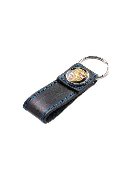 Keychain Piele Albastru