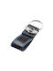 Keychain Mini Leather Blue