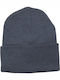 Beanie Unisex Σκούφος Πλεκτός σε Γκρι χρώμα