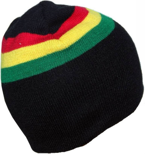 Beanie Unisex Beanie Knitted in Black color