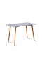 Table Dining Room Wooden 120x80x75cm