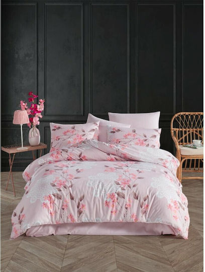 Mardim Duvet Queen 220x240cm Pink