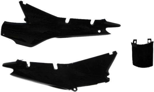 Astrea Supra Plastic Coadă Motocicletă pentru Honda Astrea Supra 100 Negru 3buc