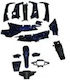 Supra Motorcycle Plastic Set for Honda Astrea Supra 100 Blue 1pcs