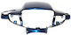 Supra Motorcycle Headlight Cover for Honda Astrea Supra 100 Blue 1pcs