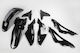 UFO Motorcycle Plastic Set for Honda CR 125 for Husqvarna WR 125 Black 1pcs