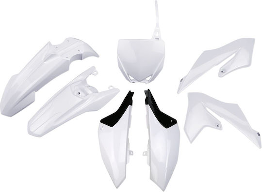 UFO Motorrad Kunststoff-Set für Yamaha YZ 65 Weiß 1Stück