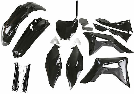UFO Motorcycle Plastic Set for BMW R 18 for Honda CRF 250 Black 1pcs