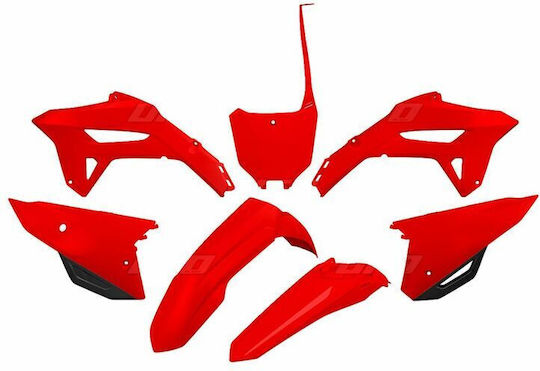 UFO Motorcycle Plastic Set for Honda CRF 250 for Keeway Easy Red 1pcs
