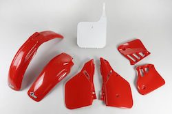 UFO Motorrad Kunststoff-Set für Honda CR 125 Rot 1Stück UFO Motorrad Kunststoff-Set für Honda CR 125 Rot 1Stück