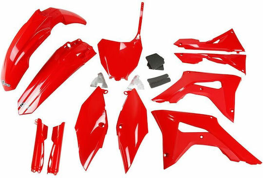 UFO Set de Piese din Plastic pentru Motocicletă pentru BMW R 18 pentru Honda CRF 250 Roșu 1buc