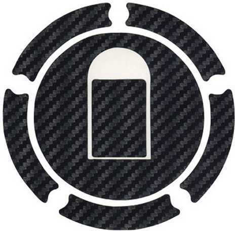 Moto Discovery Αυτοκόλλητο Τάπας Ρεζερβουάρ Μαύρο