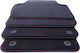 Suzuki Celerio 2014-2021 Carpet Mats Black Luxury Line Red Stitching Greek Made Set of 4 Pieces