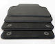 Mazda Tribute 2007-2011 Teppichmatten Schwarz Luxuslinie Blaue Nähte Griechische Herstellung Set aus 4 Teilen