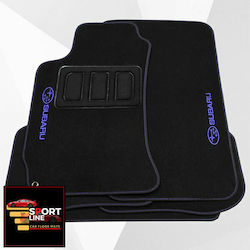 Subaru Forester 2002-2008 Πατακια Μοκετα Sport Line Μαυρο Me Μπλε Ραφη Μπλε Κεντημα Subaru Σετ 4τμχ Subaru Forester 2002-2008 Πατακια Μοκετα Sport Line Μαυρο Me Μπλε Ραφη Μπλε Κεντημα Subaru Σετ 4τμχ