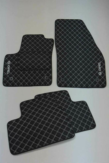 Opel Meriva B Leder-Autoteppich-Set, 5-teilig