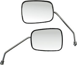 Motorcycle Mirrors Black 2pcs