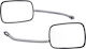 Motorcycle Mirrors for Honda GLX 2pcs Black