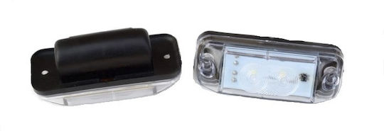 Led License Plate Lights 24V for Mercedes-Benz Actros