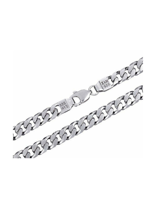 Silver Chain Neck Length 60cm